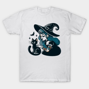 Blue witch T-Shirt